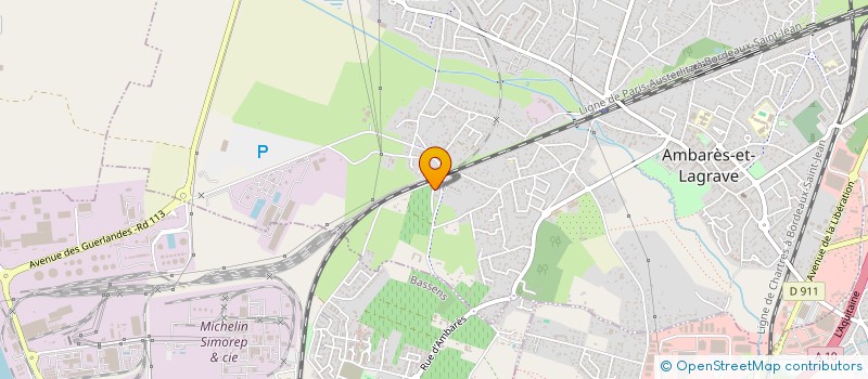 localisation de l'entreprise MONSIEUR MIKE BENONY  AMBARES-ET-LAGRAVE