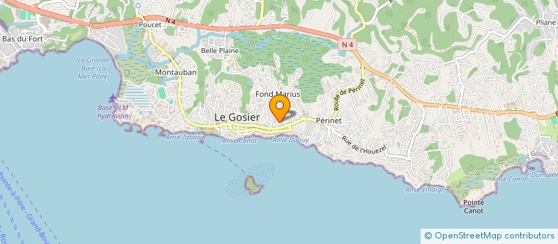localisation de l'entreprise MONSIEUR MIKE CHRISTOPHE à LE GOSIER
