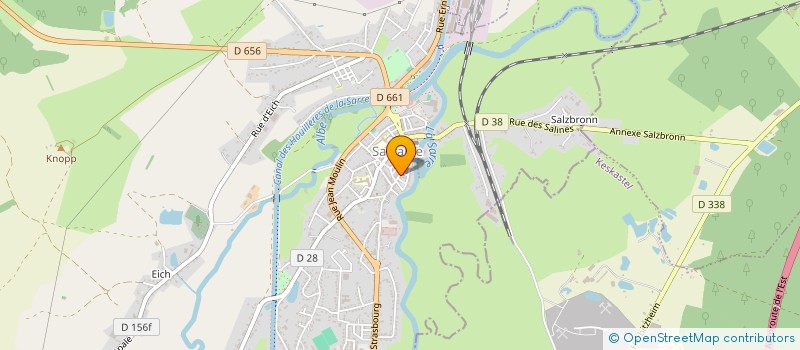 localisation de l'entreprise MONSIEUR MIKE CLEMENT  SARRALBE