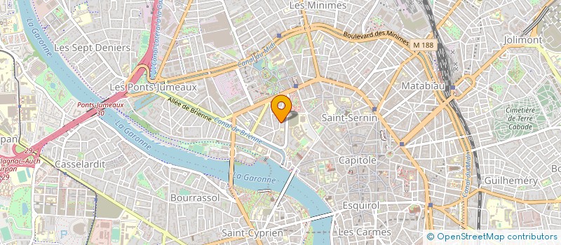 localisation de l'entreprise MONSIEUR MIKE COULSON à TOULOUSE