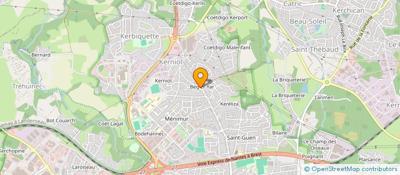 localisation de l'entreprise MONSIEUR MIKE CUSTOS à VANNES