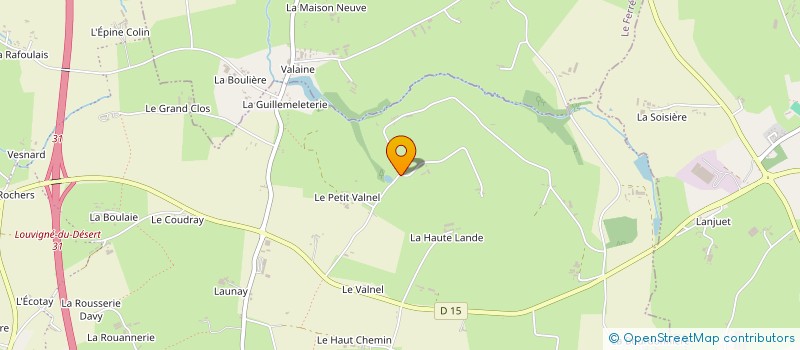 localisation de l'entreprise MONSIEUR MIKE DENIS  LES PORTES DU COGLAIS