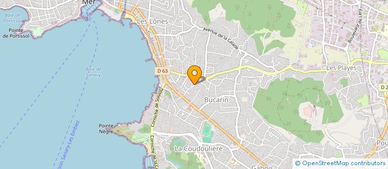 localisation de l'entreprise MONSIEUR MIKE DIABY à SIX-FOURS-LES-PLAGES