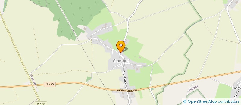 localisation de l'entreprise MONSIEUR MIKE DUQUENOY  CRAMONT