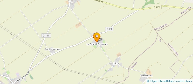 localisation de l'entreprise MONSIEUR MIKE FERREIRA RITO  SAINT-GENEROUX