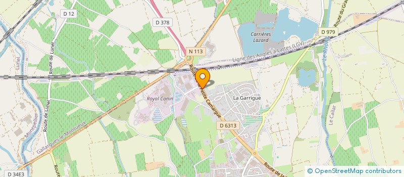 localisation de l'entreprise MONSIEUR MIKE FOUBERT  AIMARGUES