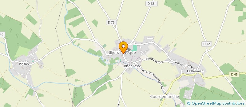 localisation de l'entreprise MONSIEUR MIKE GARAUDE  ILLIERS-L'EVEQUE