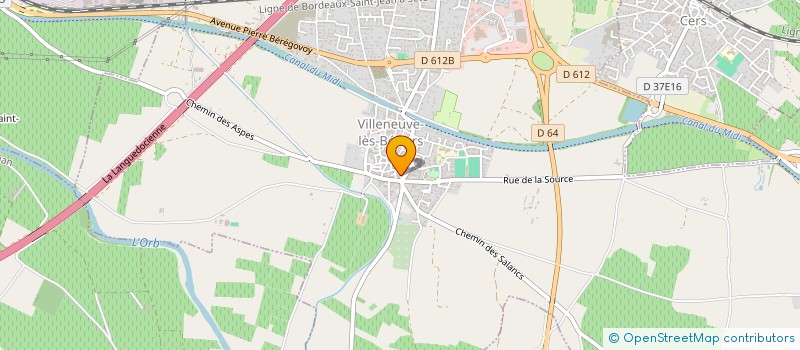 localisation de l'entreprise MONSIEUR MIKE GATT à VILLENEUVE-LES-BEZIERS