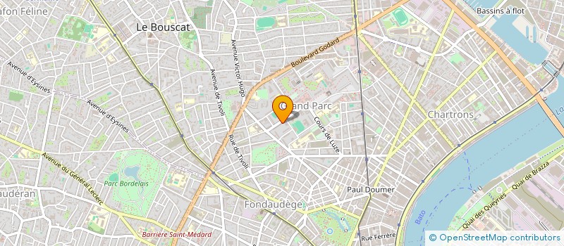 localisation de l'entreprise MONSIEUR MIKE GIACALONE à BORDEAUX