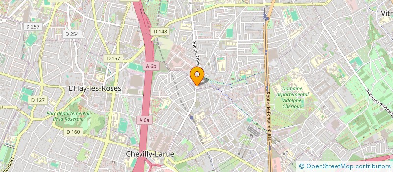 localisation de l'entreprise MONSIEUR MIKE GRENIER  VILLEJUIF