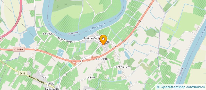 localisation de l'entreprise MONSIEUR MIKE GUEDES FERNANDES  GENISSAC