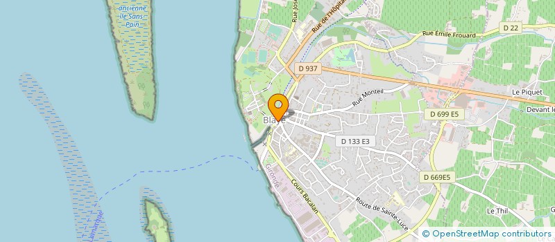 localisation de l'entreprise MONSIEUR MIKE HELFRICK  TALENCE