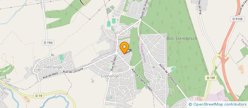 localisation de l'entreprise MONSIEUR MIKE HOFFSTETTER  CREHANGE