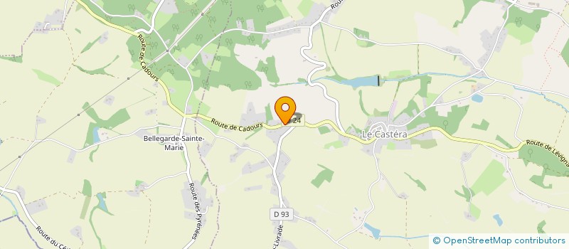 localisation de l'entreprise MONSIEUR MIKE KLINGER  MONTAIGUT-SUR-SAVE