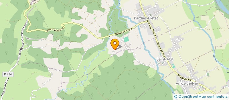 localisation de l'entreprise MONSIEUR MIKE LAGRENE  SAINT-ABIT