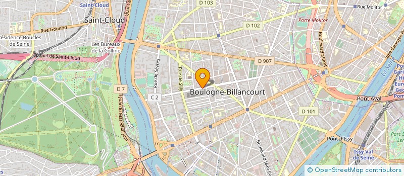 localisation de l'entreprise MONSIEUR MIKE LAHMI à BOULOGNE-BILLANCOURT