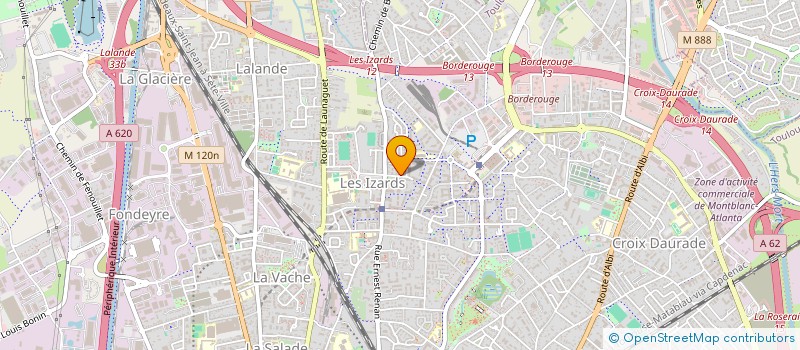 localisation de l'entreprise MONSIEUR MIKE LECOMTE à TOULOUSE