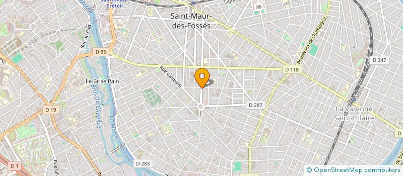 localisation de l'entreprise MONSIEUR MIKE LISCIA  SAINT-MAUR-DES-FOSSES