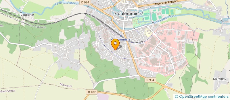 localisation de l'entreprise MONSIEUR MIKE LOEZ  COULOMMIERS