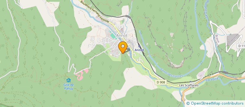 localisation de l'entreprise MONSIEUR MIKE MARCEL  ANNOT