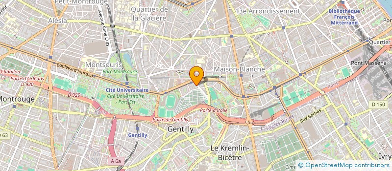 localisation de l'entreprise MONSIEUR MIKE MARCHAL  PARIS