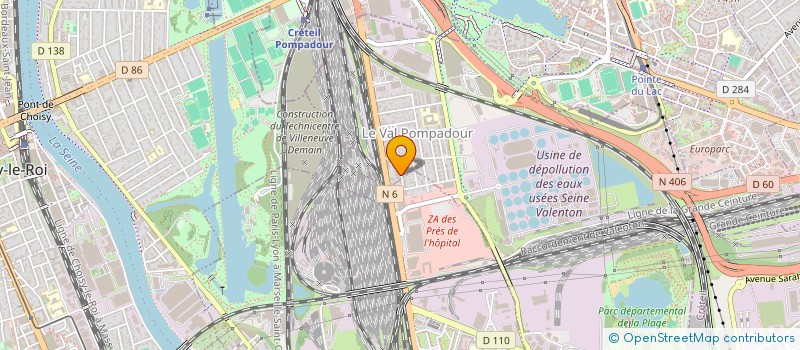 localisation de l'entreprise MONSIEUR MIKE MAXIME  VALENTON