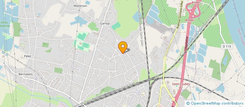 localisation de l'entreprise MONSIEUR MIKE MAYER  AMBARES-ET-LAGRAVE