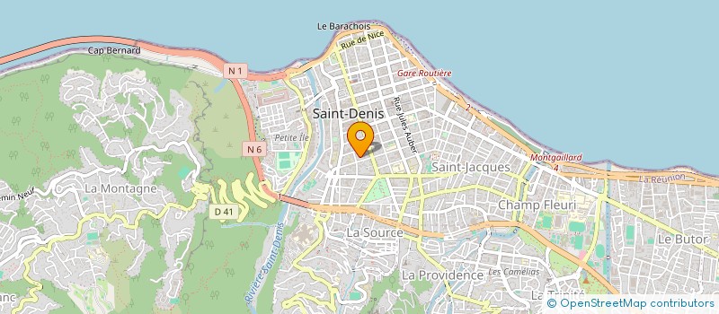 localisation de l'entreprise MONSIEUR MIKE NORMANDIE à SAINT-DENIS