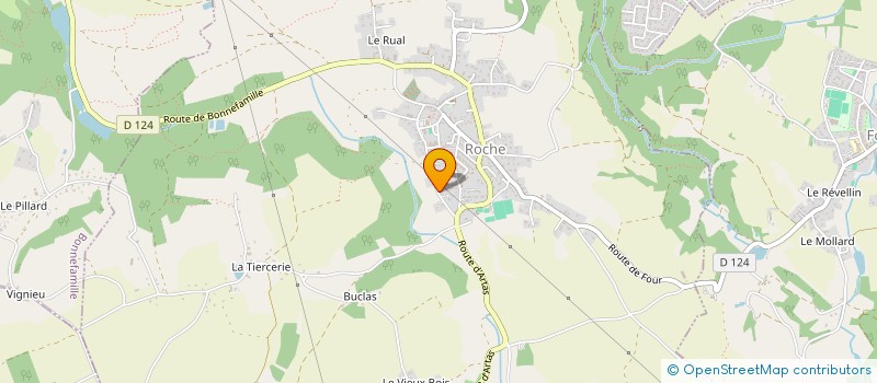 localisation de l'entreprise MONSIEUR MIKE POTIGNY  ROCHE