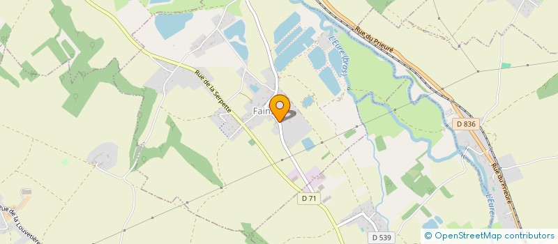 localisation de l'entreprise MONSIEUR MIKE RICHARD  FAINS