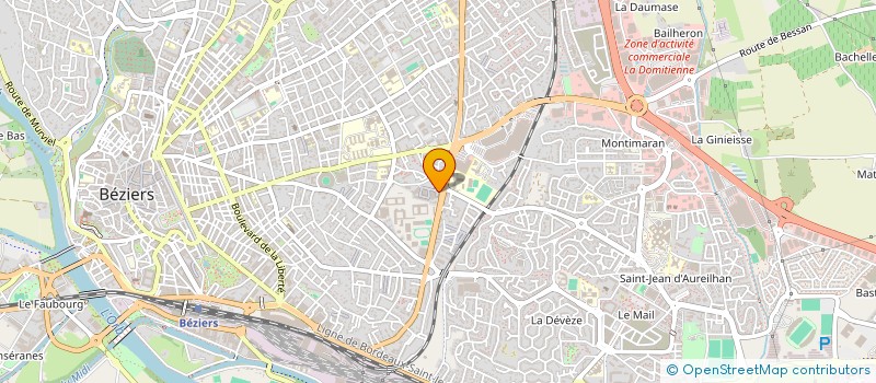 localisation de l'entreprise MONSIEUR MIKE ROCHE  BEZIERS