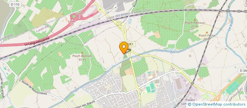 localisation de l'entreprise MONSIEUR MIKE SCHMIT  LUNEL