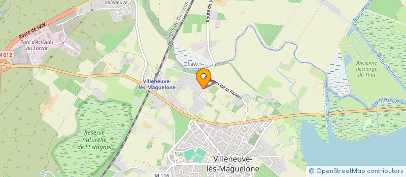 localisation de l'entreprise MONSIEUR MIKE TALBI  VILLENEUVE-LES-MAGUELONE