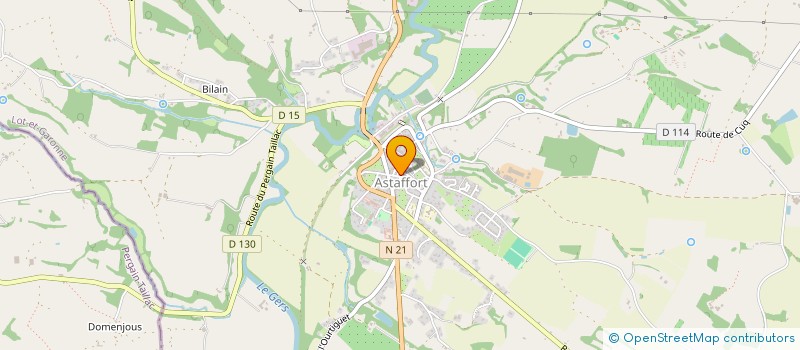 localisation de l'entreprise MONSIEUR MIKE VERLOPPE  ASTAFFORT