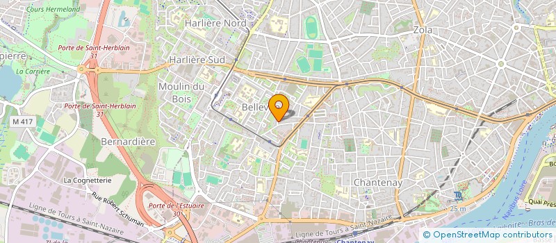 localisation de l'entreprise MONSIEUR MIKE VIROLAN à NANTES