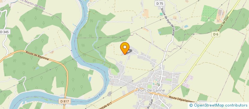 localisation de l'entreprise MONSIEUR MIKEL AIZPURUA  PORT-DE-LANNE