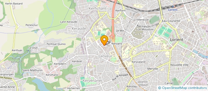 localisation de l'entreprise MONSIEUR MIKEL BALLA  LORIENT