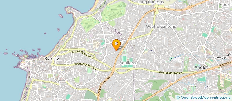 localisation de l'entreprise MONSIEUR MIKEL SUHAS à BIARRITZ