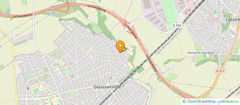 localisation de l'entreprise MONSIEUR MIKENSON CADEAU  GOUSSAINVILLE