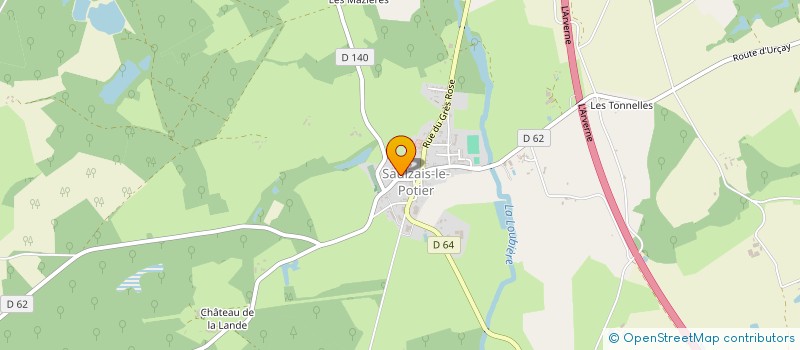 localisation de l'entreprise MONSIEUR MIKENSON VENDOME  SAULZAIS-LE-POTIER