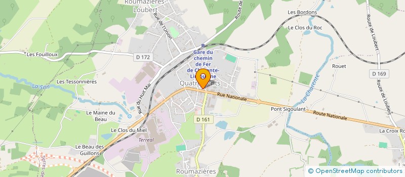 localisation de l'entreprise MONSIEUR MIKHAEL JOLY à TERRES-DE-HAUTE-CHARENTE