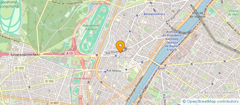 localisation de l'entreprise MONSIEUR MIKHAEL MELLOUL  PARIS