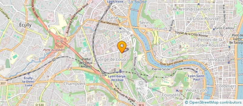 localisation de l'entreprise MONSIEUR MIKHAEL MESSAD  LYON