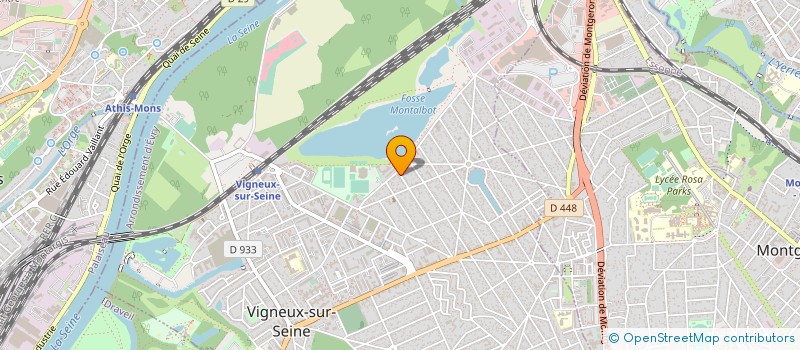 localisation de l'entreprise MONSIEUR MIKHAEL ZAKY  VIGNEUX-SUR-SEINE