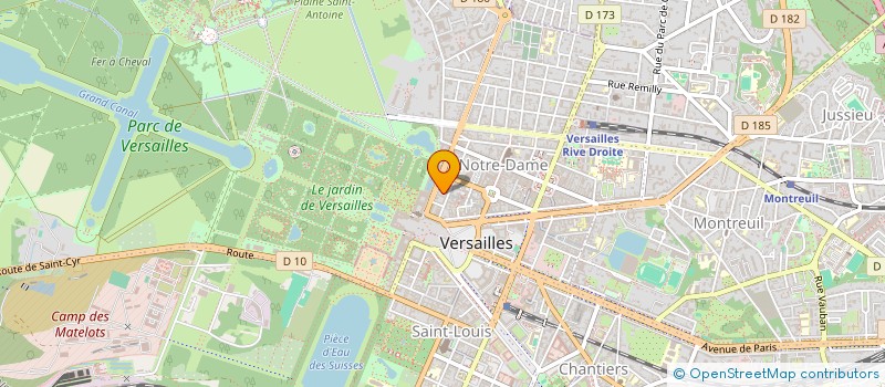 localisation de l'entreprise MONSIEUR MIKHAIL GOGOKHIA à VERSAILLES