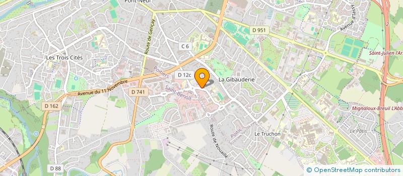 localisation de l'entreprise MONSIEUR MIKHAIL KASSAB à POITIERS