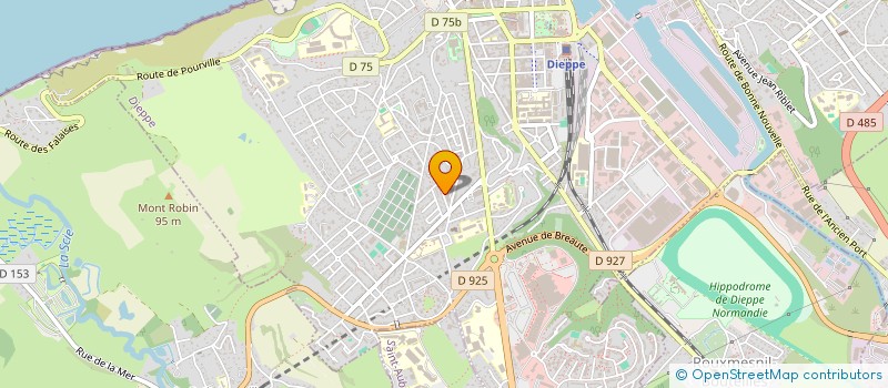 localisation de l'entreprise MONSIEUR MIKHAIL KRAVTSOV  DIEPPE