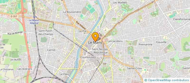 localisation de l'entreprise MONSIEUR MIKHAIL OSTANIN  LE MANS