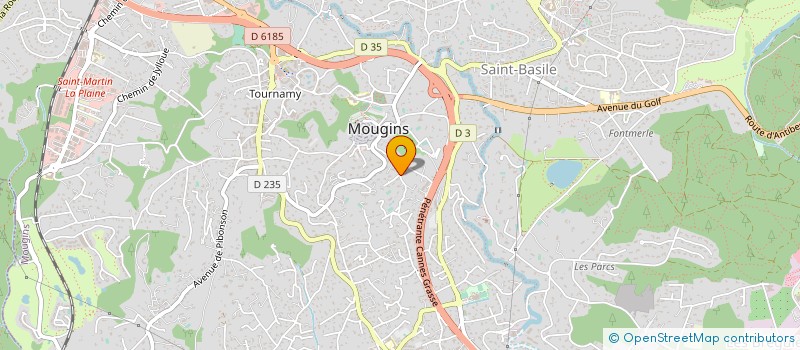 localisation de l'entreprise MONSIEUR MIKHAIL PIMENOV à MOUGINS