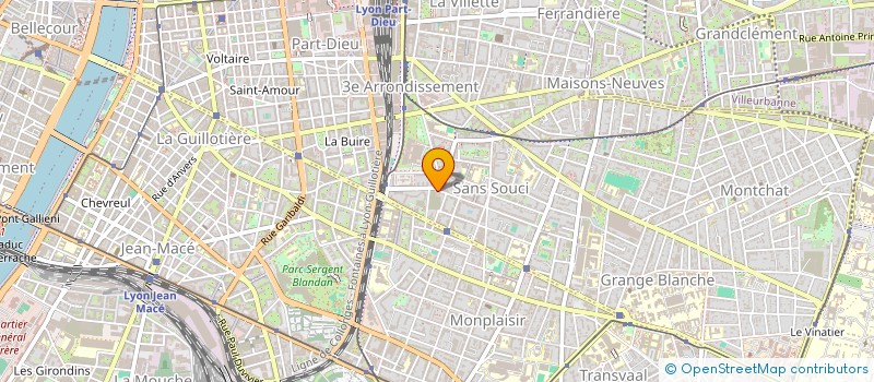 localisation de l'entreprise MONSIEUR MIKHAIL SARIBEKOV  LYON 3EME